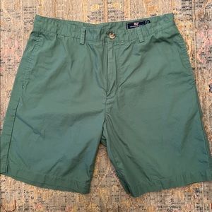Vineyard Vines Mens Shorts Size 34 Green Color